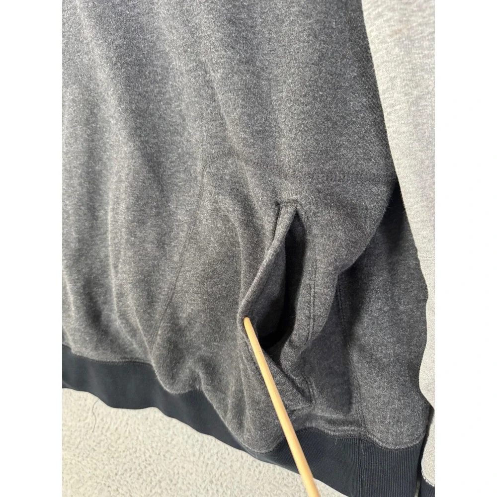Nike Jordan Men's 3XL Jumpman‎ Hoodie Sweatshirt Flight Hood Gray Black Striped